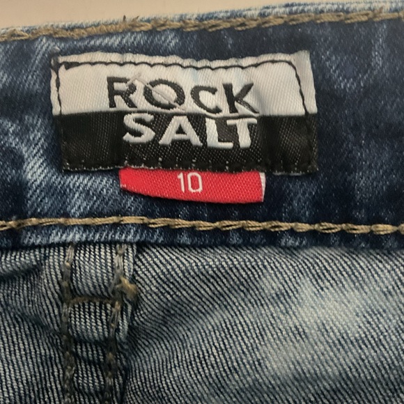 ROCK SALT BRRMUDA CROP SHORT - Picture 4 of 5